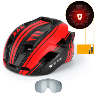 Cycling Helmet Integrated With Goggles Helmet Mountain Road Bike Helmet Equipment - Phosgene