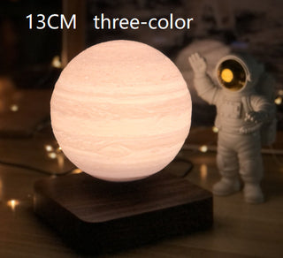 Magnetic Levitation Table Lamp Moon Light 3D Printing Planet Night Light - Phosgene