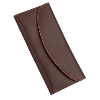 Women's Leather Simple Wallet Long - Phosgene