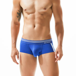 Men's Underwear Low Waist Cotton Boxer Briefs - Phosgene