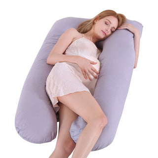 Summer Sleeping Support Pillow For Pregnant Women U Shape Maternity Pillows Pregnancy Ice Silk - Phosgene