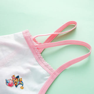 Primary School Students Development Period Girls Bra Sports Children's Underwear Vest - Phosgene