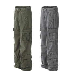 Fashion Personality Multi-pocket Cargo Pants Men Phosgene