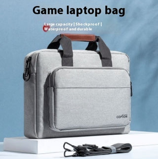 Simple And Creative Solid Color Laptop Bag - Phosgene