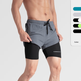 Quick-drying Fitness Three-point Sports Shorts Phosgene