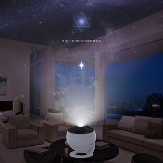 Night Light Galaxy Projector Starry Sky Projector 360 Rotate Planetarium Lamp For Kids Bedroom Valentines Day Gift Wedding Deco - Phosgene