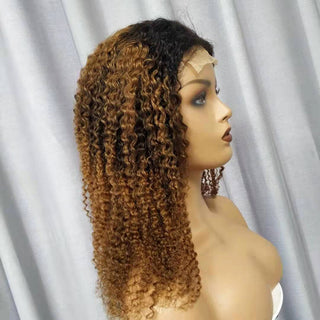 Human Hair Wigs Kinky Curly - Phosgene