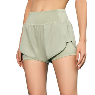 Loose Casual High Waist Slimming Sports Shorts - Phosgene