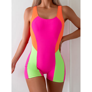 Women's Three-color One-piece Swimsuit - Phosgene