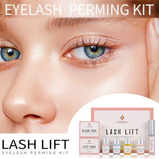 Dropshipping ICONSIGN Lash Lift Kit Lash Lifiting Eyelash Perming Kit Lash Curling Enhancer Eyes Makeup Tools - Phosgene