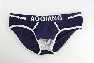 Men's Underwear Aoguan Men's Sexy Capsule Breathable Cotton Briefs 39 - Phosgene