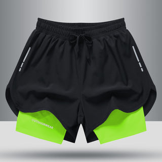 Quick-drying Fitness Three-point Sports Shorts Phosgene