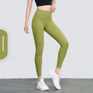 Women's High Waist Belly Contracting Sports Yoga Pants Phosgene