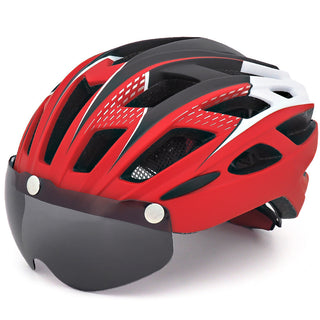 Bicycle Helmet Goggles Integrated Riding Helmet Equipment - Phosgene