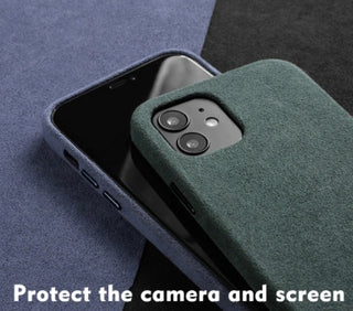 Handmate Case Suede Phone Case - Phosgene