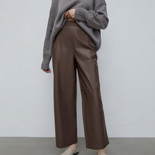 High Waist Straight Casual Pants Trousers - Phosgene