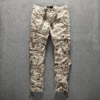 Men's Overalls Casual Trousers Camouflage Feet Phosgene