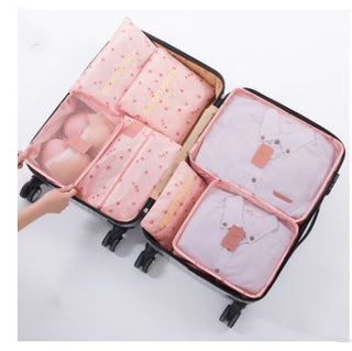 Durable Waterproof Nylon Packing Cube Travel Organizer Bag - Phosgene