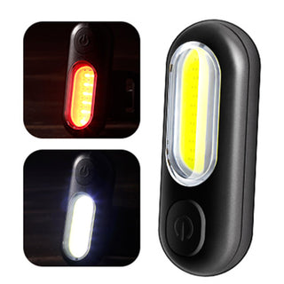 Bicycle Night Riding Lights Flashing Usb At Night - Phosgene