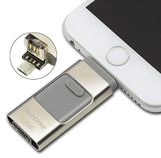 Three In One OTG USB Flash Disk For Computer And Mobile Phone - Phosgene