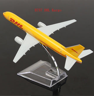 Civil Aviation Aircraft Model Alloy International Airbus Model Simulation Office Aircraft Model Decoration - Phosgene