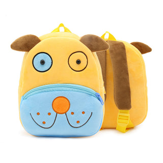 Cute Plush Backpacks Kindergarten Cartoon School Bags Children Animal Toys Bag - Phosgene