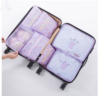 Durable Waterproof Nylon Packing Cube Travel Organizer Bag - Phosgene