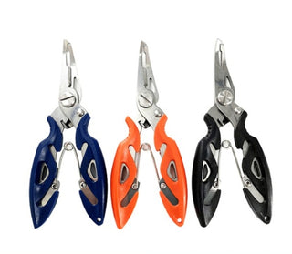 Stainless steel curved nose fishing pliers - Phosgene