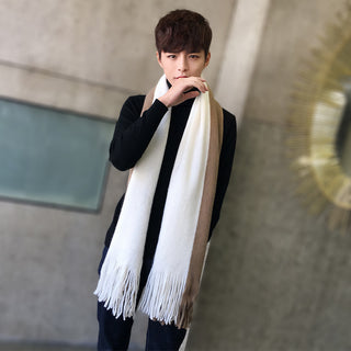 Men's Fashion Versatile Knitting Wool Scarf - Phosgene