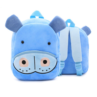 Cute Plush Backpacks Kindergarten Cartoon School Bags Children Animal Toys Bag - Phosgene