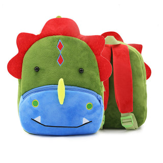 Cute Plush Backpacks Kindergarten Cartoon School Bags Children Animal Toys Bag - Phosgene