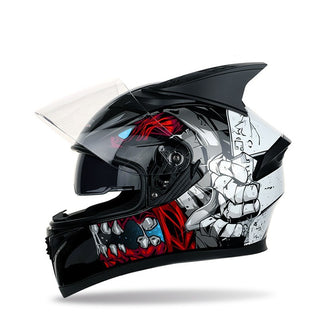 Four seasons corner motorcycle racing helmet - Phosgene