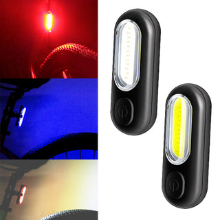 Bicycle Night Riding Lights Flashing Usb At Night - Phosgene