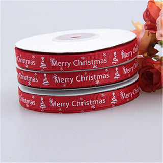 Christmas ribbon 1CM threaded ribbon small roll - Phosgene