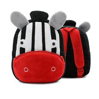 Cute Plush Backpacks Kindergarten Cartoon School Bags Children Animal Toys Bag - Phosgene