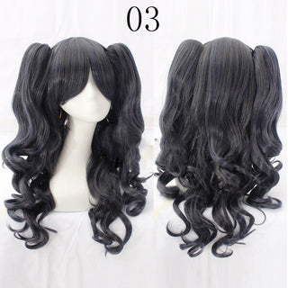 Double tiger clip style lolita wig - Phosgene