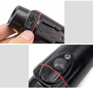 New Bicycle Light USB Rechargeable Headlight Tail Light - Phosgene