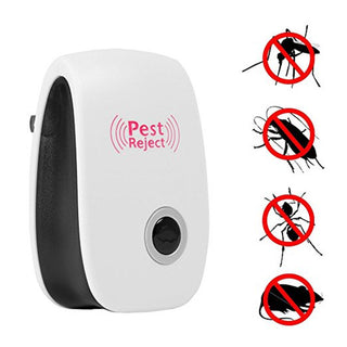 Electronic Ultrasonic Healthy Rechargeble Anti Mosquito Insect Pest Reject Mouse Repellent Repeller Practical Home EUUS Plug Phosgene