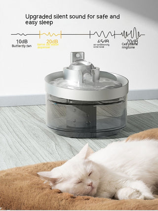 Cat Water Fountain Wireless Induction Drink Fountain Phosgene