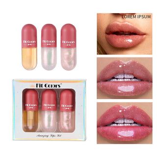 Day Night Instant Volume Lip Plumper Oil Clear Lasting Nourishing Repairing Reduce Lip Fine Line Care Lip Beauty Cosmetic - Phosgene