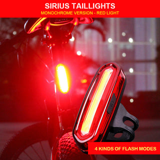 Two-color bicycle tail light - Phosgene