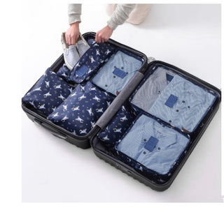 Durable Waterproof Nylon Packing Cube Travel Organizer Bag - Phosgene