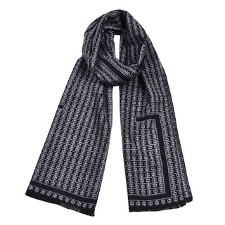 Double-sided Thick Warm Korean Men's Knitted Scarf - Phosgene