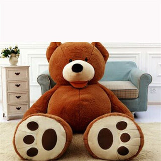 Giant Teddy Bear Plush Toy Huge  Soft Toys  Leather Shell - Phosgene