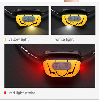 High-Brightness Headlamps Strong Light Long-Range Night Fishing Sensor Headlamps - Phosgene