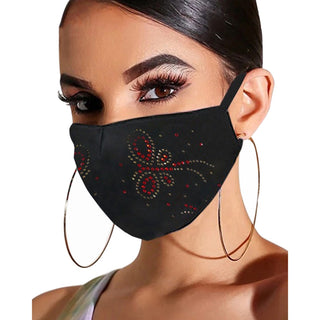 Spring and Summer New Hot Rhinestone Jewelry Masks - Phosgene