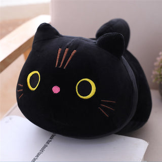 Large Size Cartoon Cat Plush Toys Stuffed Cloth Doll Long Animal Pillow Cushion - Phosgene