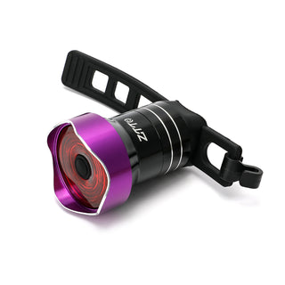 Usb Rechargeable Bicycle Tail Light Sensor Light - Phosgene