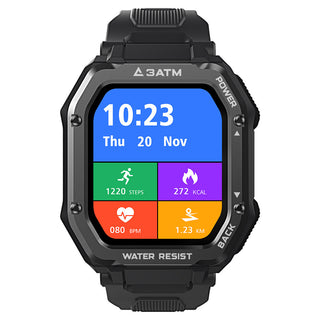 Outdoor Sports Rugged Smart Watch 1.69 Inches With 20 Sports Modes Phosgene