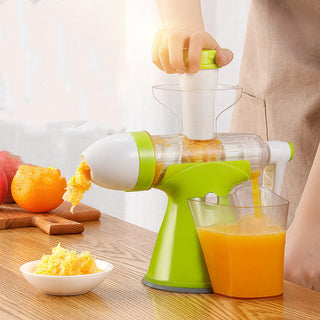 Manual Juicer, Small Household Juicer, Squeeze Lemon Orange Juice, Hand-Cranked Juice, Squeeze Deep-Fried Juice Artifact Phosgene